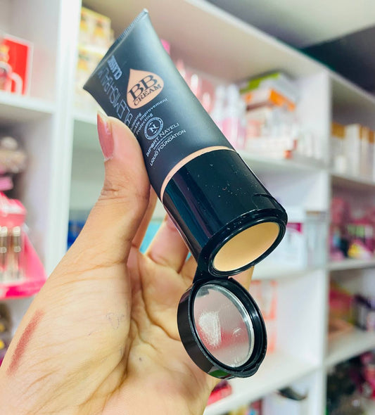 base en crema con espejo